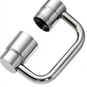 QentAnud Rotatable Faucet Aerator Zinc Dual Spray Modes-0