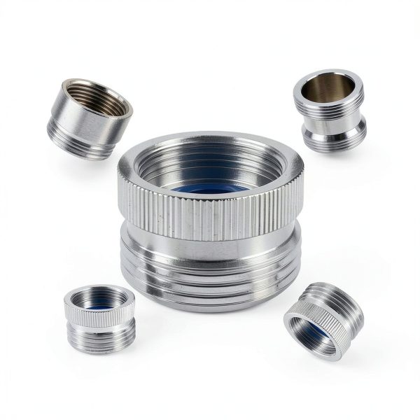 ROOGSIH Faucet Adapter Aerator Chrome Brass Solid Brass Kit-2