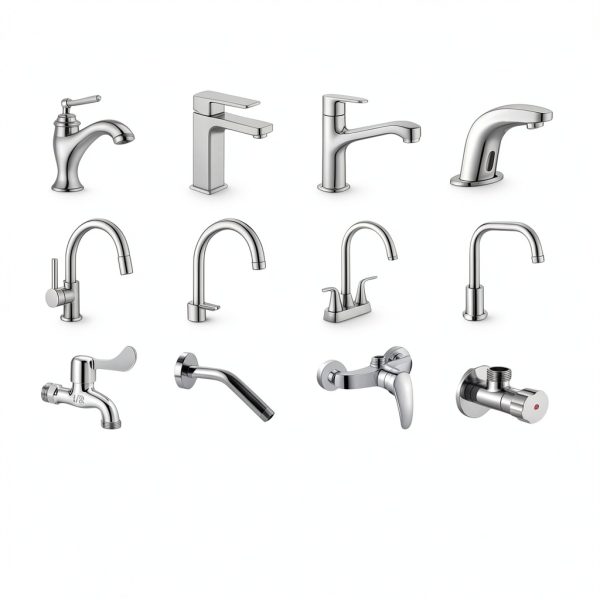 ROOGSIH Faucet Adapter Aerator Chrome Brass Solid Brass Kit-6