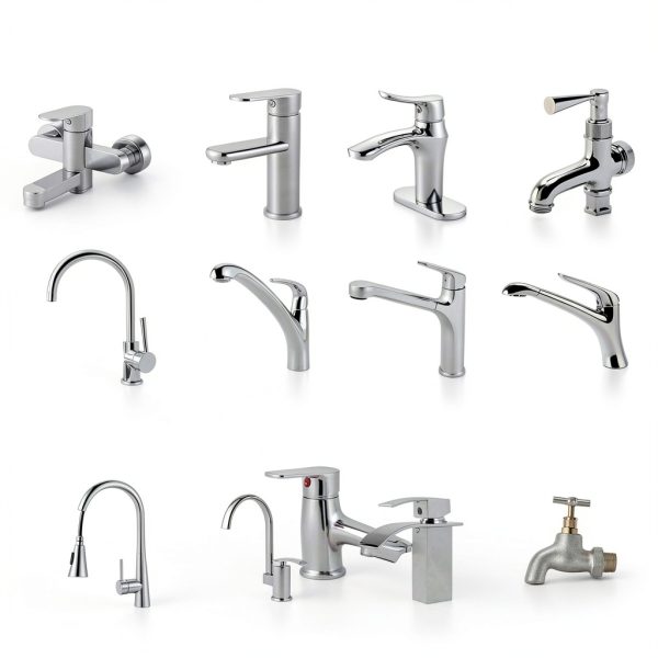 iFealClear Faucet Adapter Brass Chrome Dishwasher Quick-6