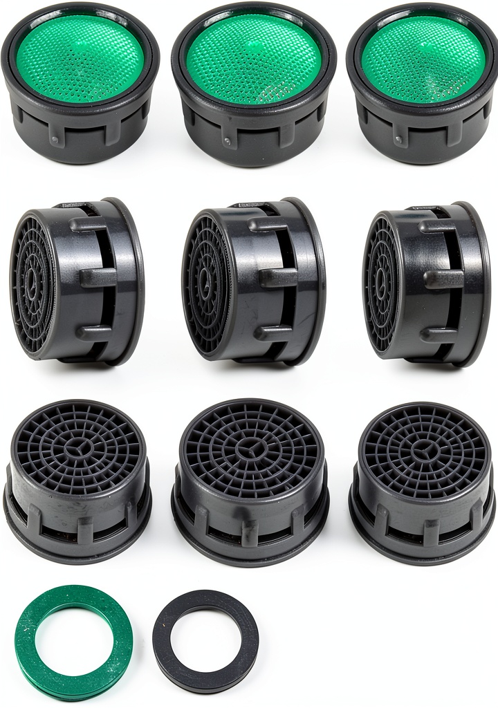 Installing SHAP+ Faucet Aerator Plastic Water Saving M22 M24 on a wooden workbench
