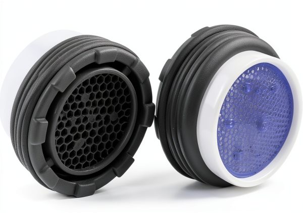 QLXHBOT Faucet Aerator Water Saving Splash Proof ABS Blue-2