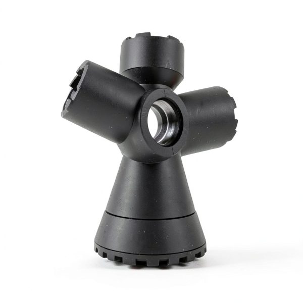 Faucet Aerator Key Enhon 10 in 1 ABS Gray Tool-6