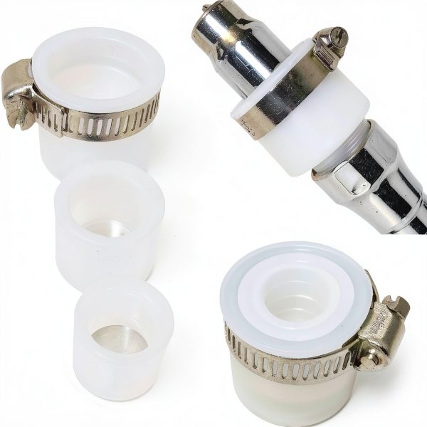 FAVORXTM Flexible Faucet Sprayer Chrome ABS Water Saving-4