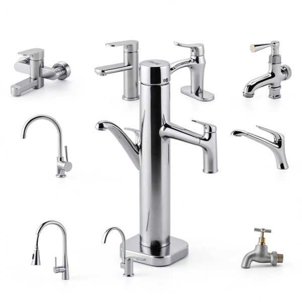 Faucet Adapter iFealClear Brass Chrome for Home-4