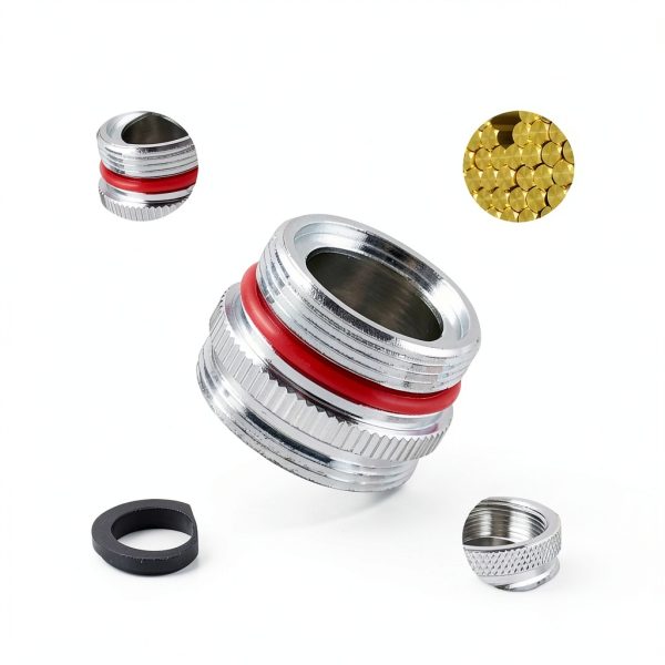 Faucet Adapter iFealClear Brass Chrome for Home-7