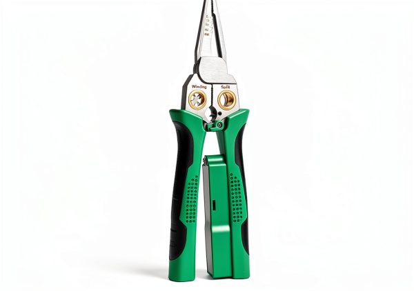 8 in 1 Wire Stripper Lklcot Green Carbon Steel Pliers with Tester-3