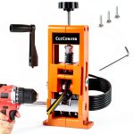 CuzConven Drill Powered Wire Stripper Orange Nylon Model CC-SM-01-0