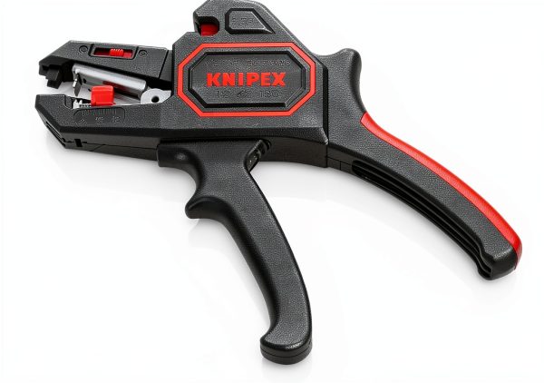 KNIPEX Wire Stripper 12 62 180 Black Ergonomic Hand Powered Tool-2