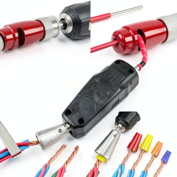 Drill Wire Stripper Mriykio 8‑Piece Aluminum Set Length Ergonomic Grip-4