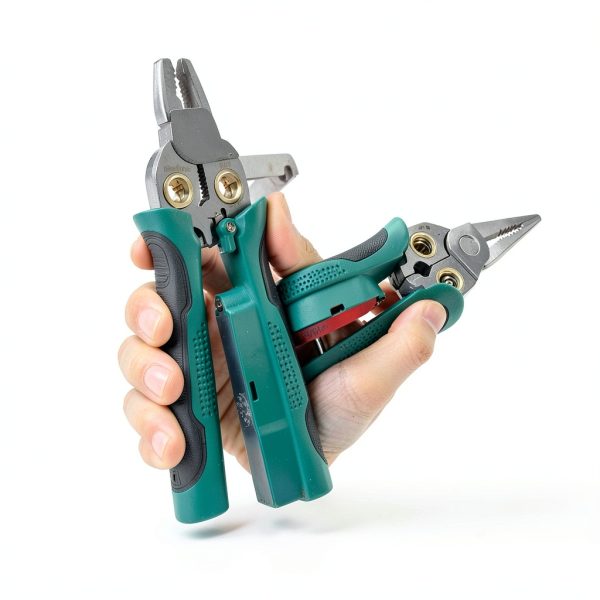 BCJCLTS 8-in-1 Electrician Wire Stripper Pliers Stainless Steel Model-2