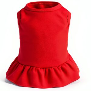 Dog Dresses 2pcs Summer Sleeveless Outfit for Small Pets Choyaxo-0