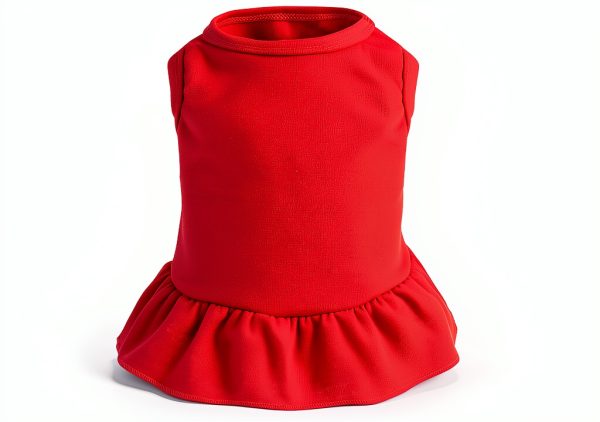 Dog Dresses 2pcs Summer Sleeveless Outfit for Small Pets Choyaxo-0