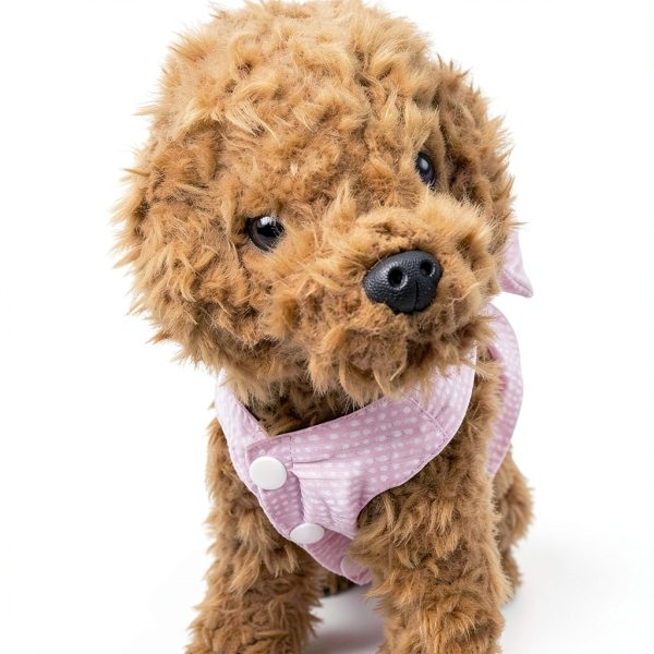 Dog Dresses TAPBULL Fashion Pet Dress Pink Small Striped Mesh Princess-6