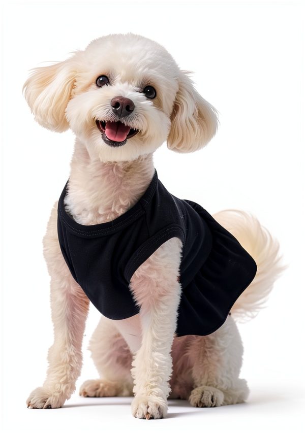 Dog Dresses 2pcs Summer Sleeveless Outfit for Small Pets Choyaxo-1