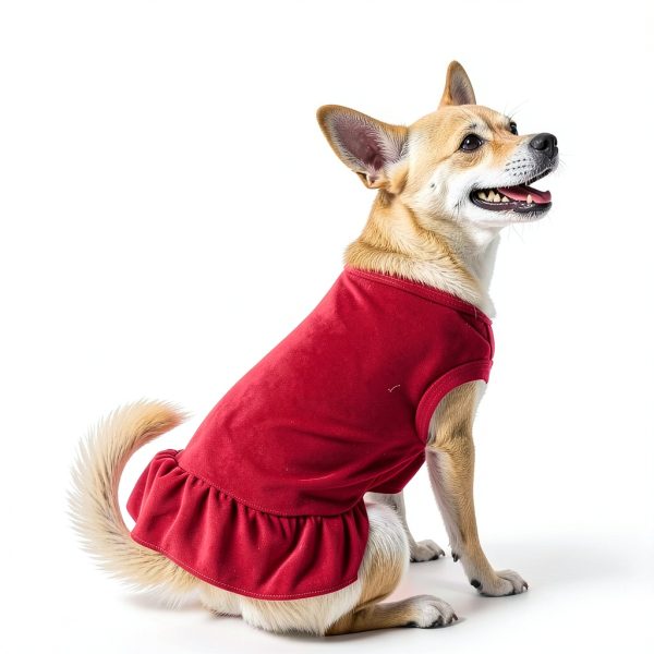 Dog Dresses 2pcs Summer Sleeveless Outfit for Small Pets Choyaxo-5